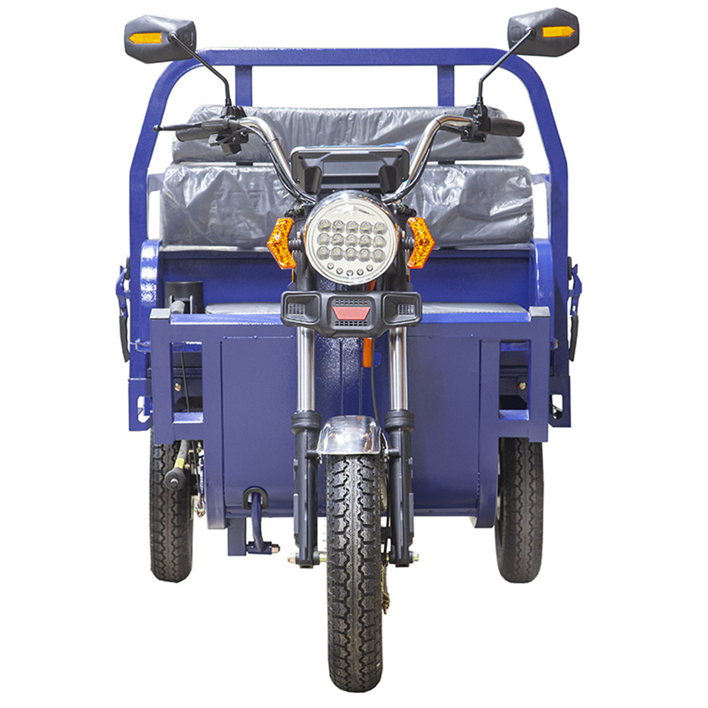 Грузовой электротрицикл Rutrike Партнёр 1500 48V1200W Синий 2