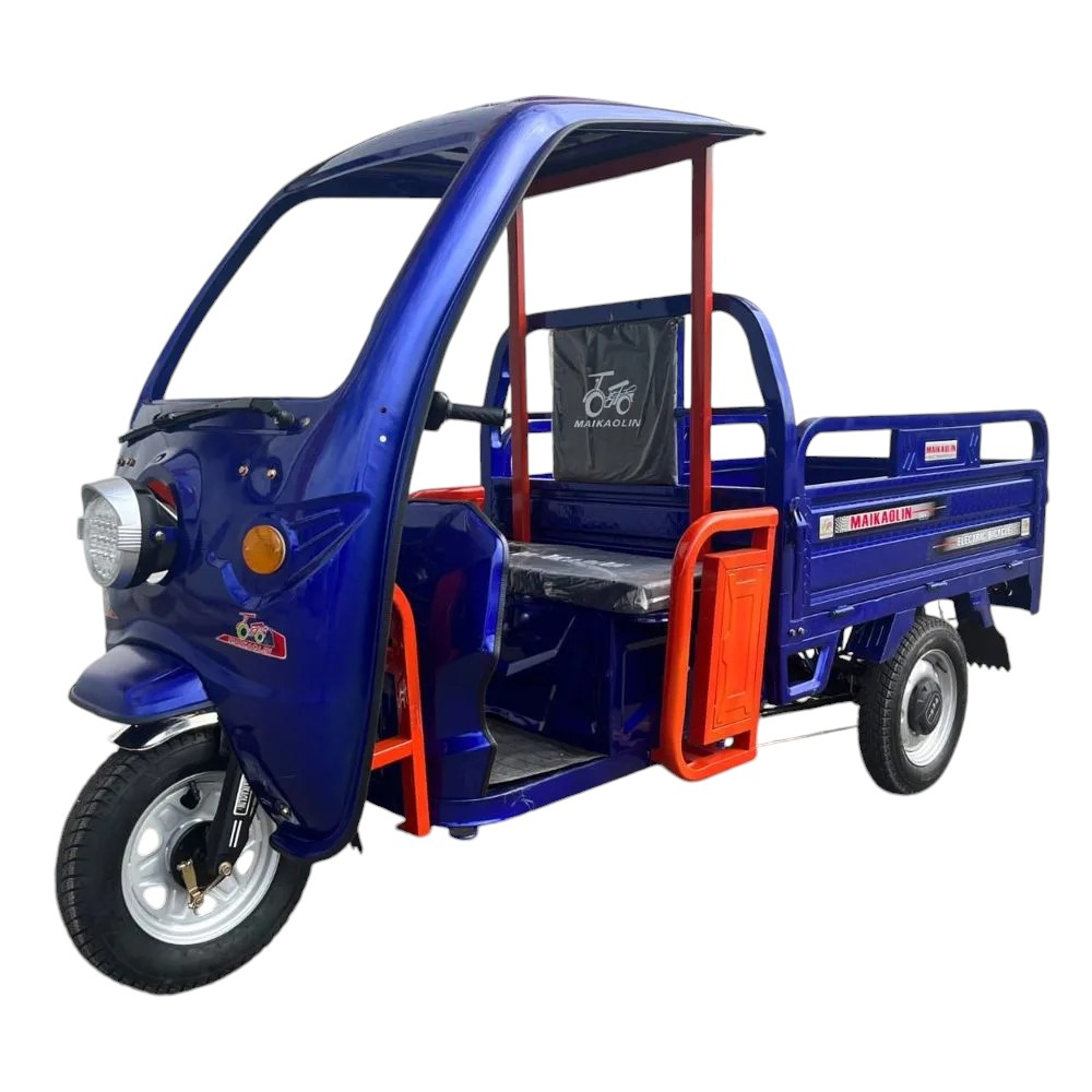 Грузовой электротрицикл Maikaolin с крышей