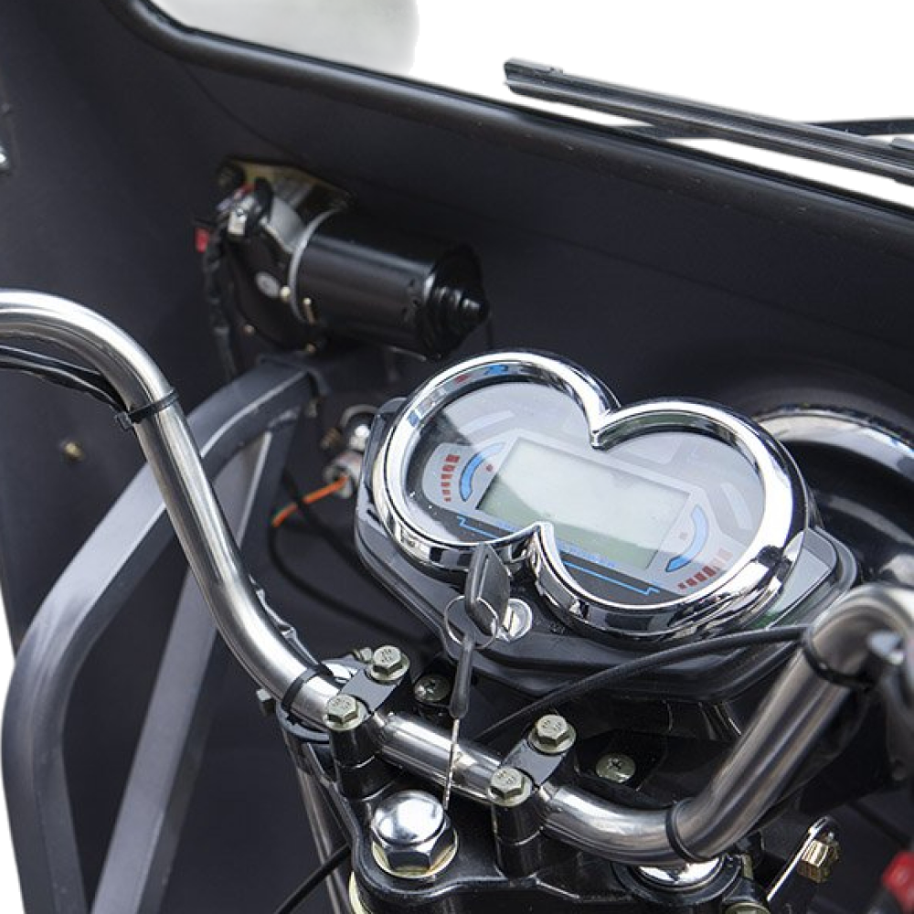  Грузовой электротрицикл Rutrike КАРГО 1500 60V1000W зеленый 5