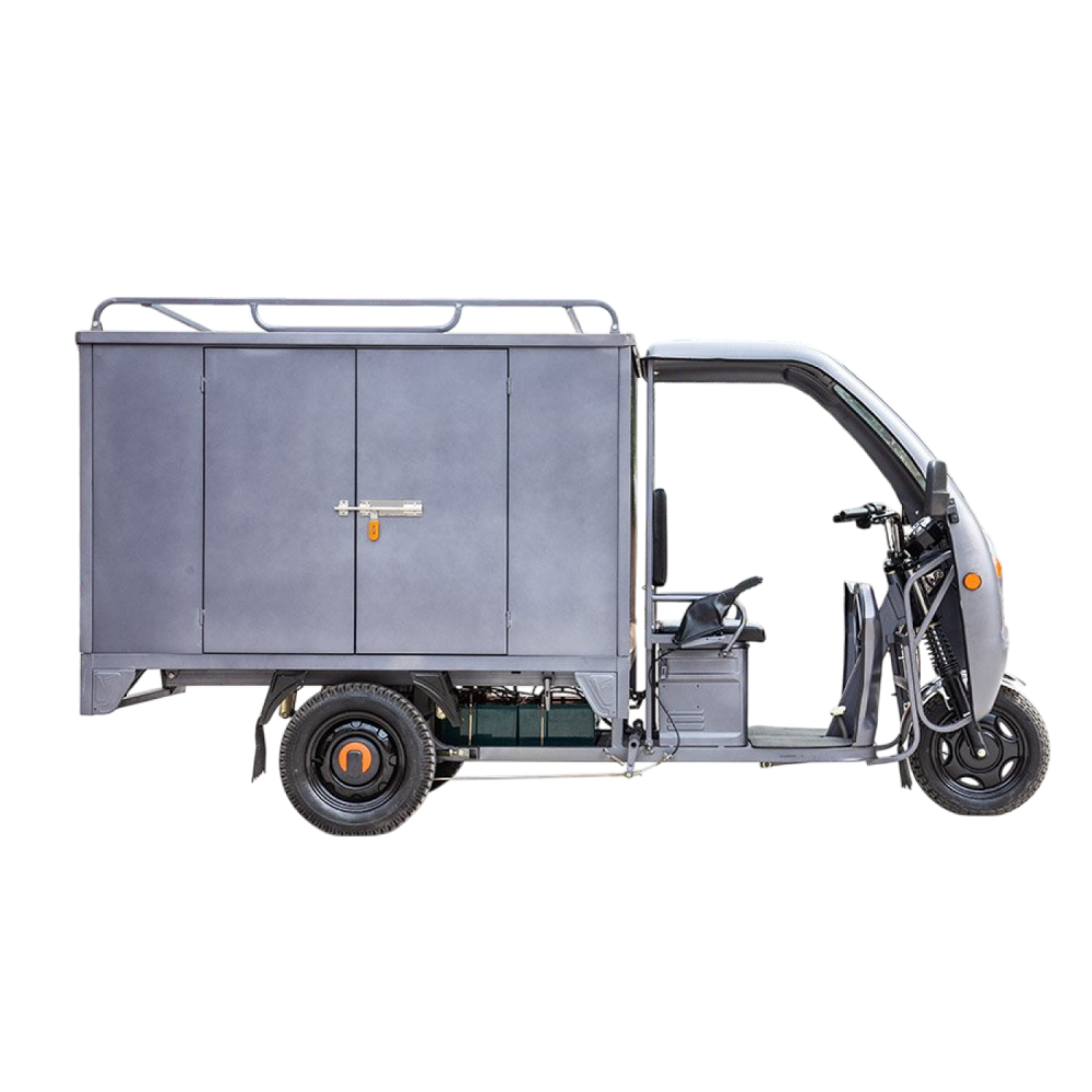  Грузовой электротрицикл Rutrike КАРГО 1500 60V1000W зеленый 8