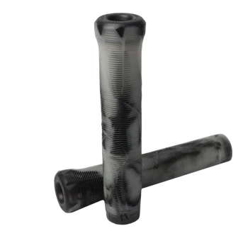 Грипсы для трюкового самоката Ethic Slim Grips Glow / Black mix (Черные / Прозрачные)